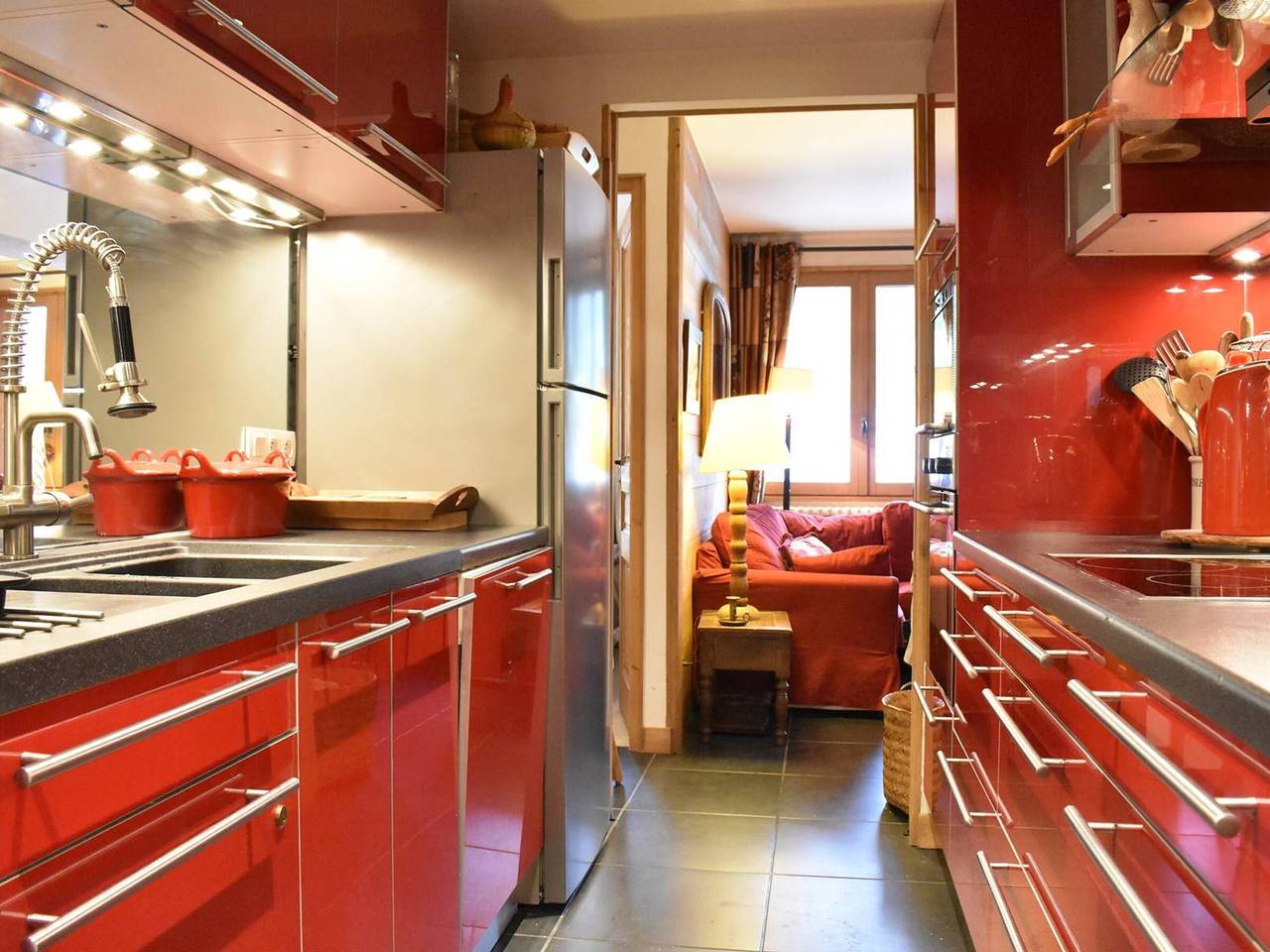 Appartement entier, Appartement familial 12 pers. avec balcon, cheminée, proche pistes et commerces à Méribel in Méribel, Les Allues