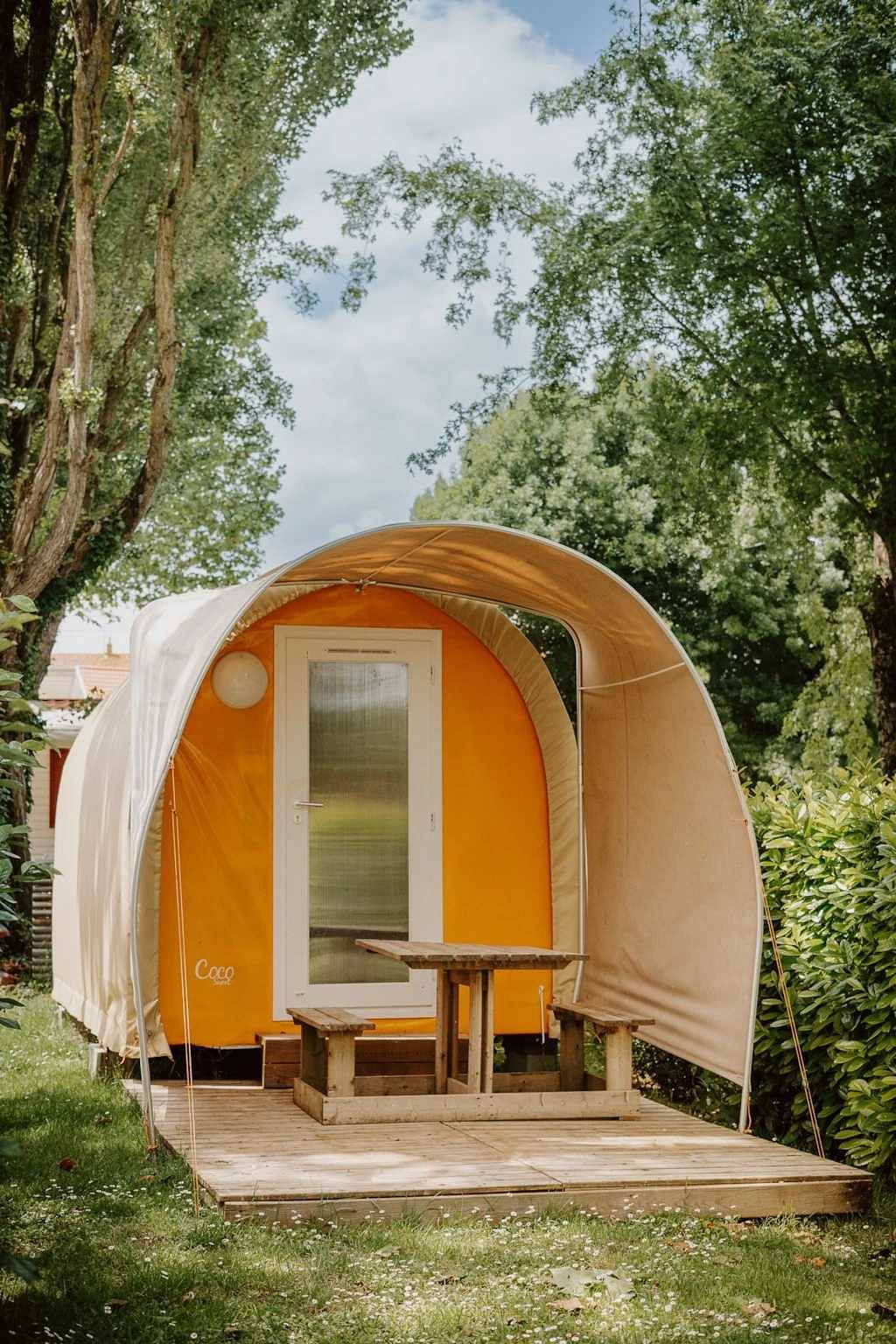 Camping 3 étoiles - Piscine  - ccbbbfd in Surgères, Région de Rochefort