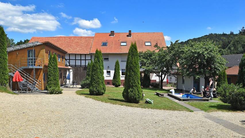 Ferienwohnung für 13 Personen, mit Garten und Terrasse in Bad Wildungen