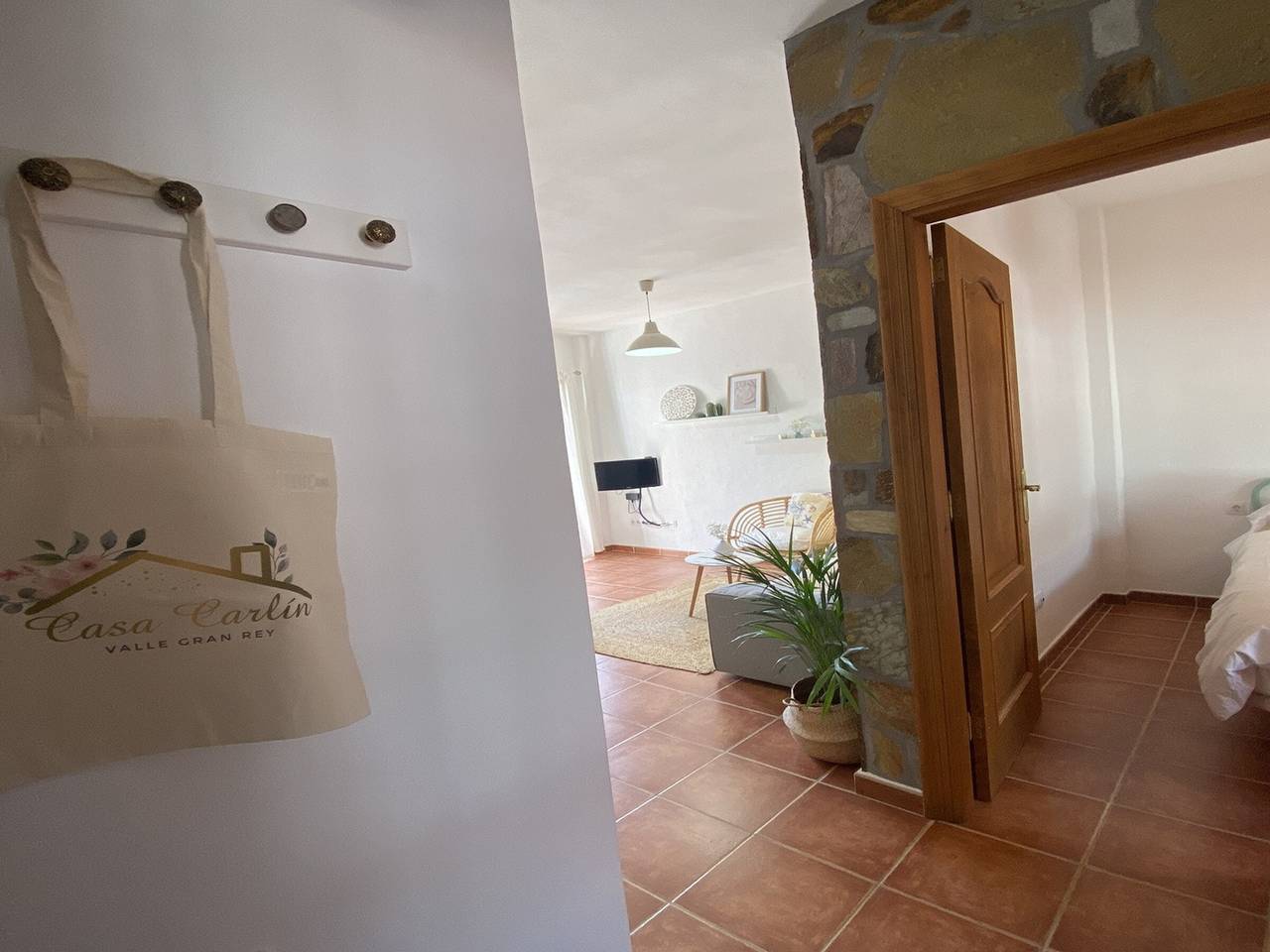 Ganze Wohnung, Charmantes Apartment mit Terrasse - 2 Pers. in Valle Gran Rey, La Gomera