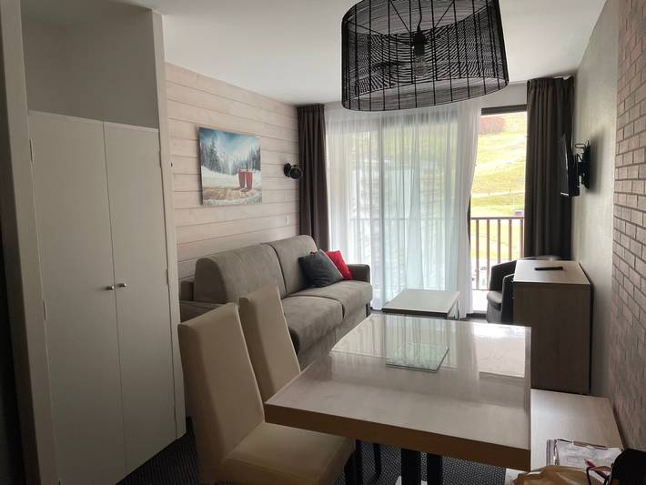 Gîte pour 4 personnes, avec balcon et piscine, animaux acceptés dans Gourette - 2