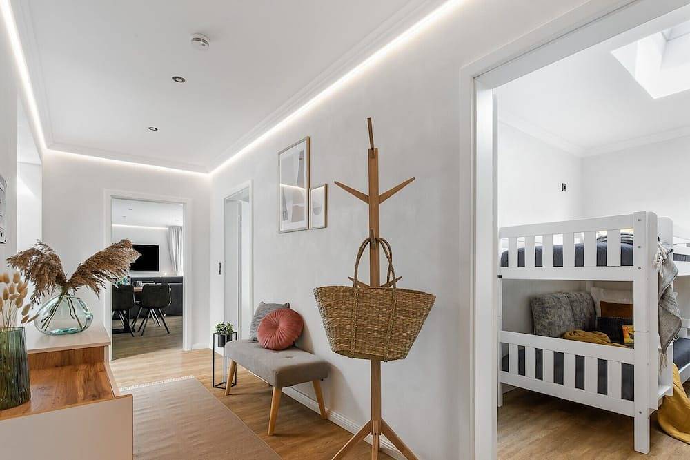 Ganze Wohnung, Ferienwohnung Bali in Habernis, direkt am Strand in Habernis, Steinberg