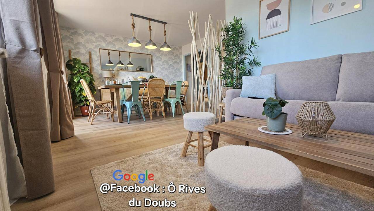 Appartement entier, Ô Rives du Doubs - Calme, Verdure & Parking in Zone Industrielle, Pays de Pontarlier