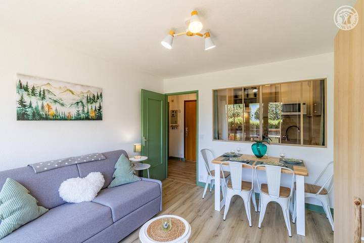 Gîte pour 4 personnes, avec Balcon et Terrasse