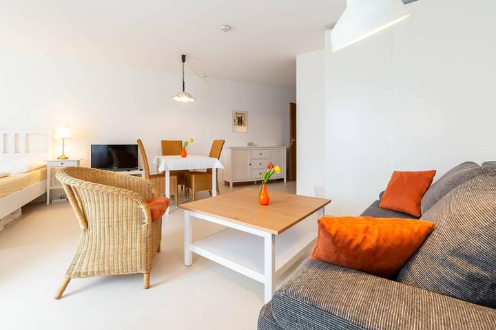 Ferienwohnung für 3 Personen, mit Balkon am Bodensee