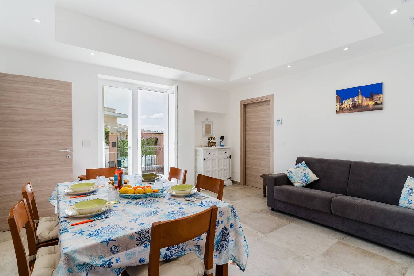 Maison de vacances « Villino Lillo » avec terrasse partagée, Wi-Fi et climatisation in Nardò, Nardò (commune)