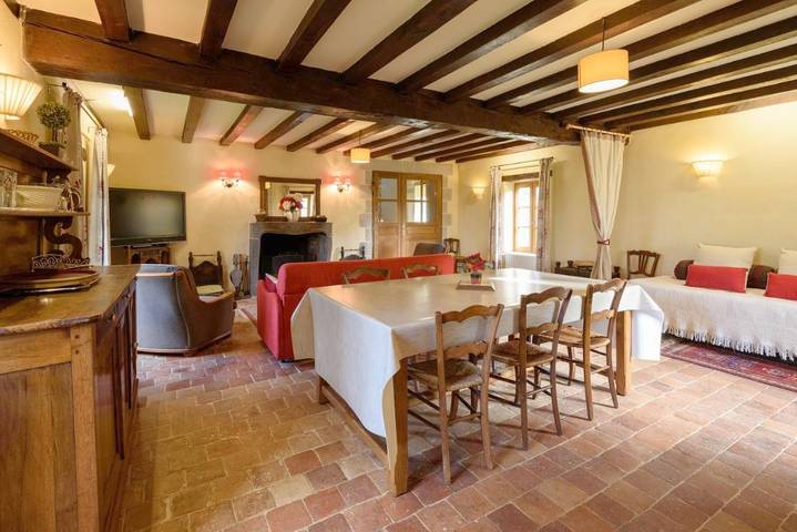 Maison de vacances pour 9 personnes, avec vue et jardin dans Allier - 2