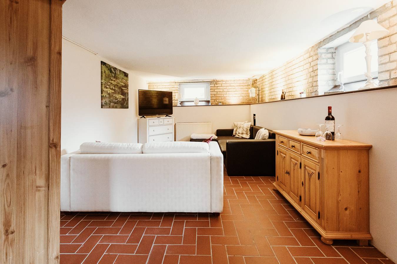 Ganze Wohnung, Apartment 'Zuflucht' mit gemeinsamer Terrasse und Wlan in Neinstedt, Thale