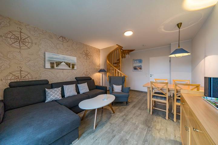 Ferienwohnung für 4 Personen, mit Balkon in Schillig - 2