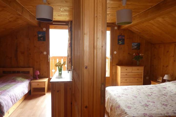 Chalet pour 4 personnes, avec balcon et jardin à Sallanches - 4