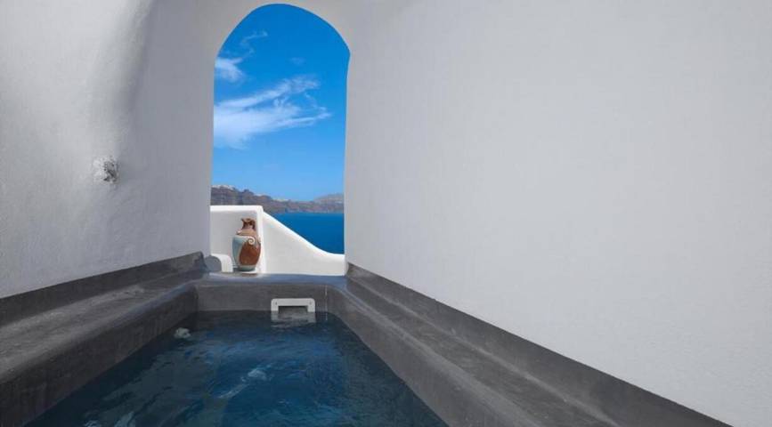 Villa pour 3 personnes, avec balcon à Oia