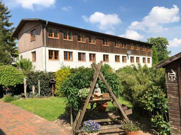 Ferienwohnung für 3 Personen, mit Garten und Ausblick, mit Haustier in Bremervörde