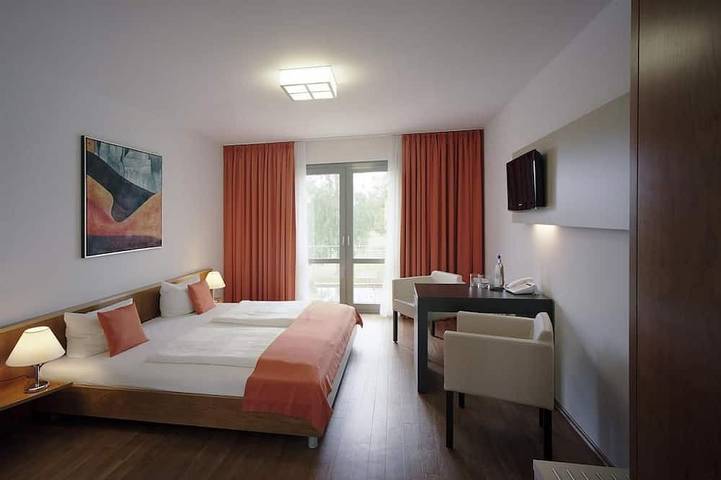 Einzelzimmer, Dusche oder Bad, Wc - Akademiehotel in Klotzsche, Dresden