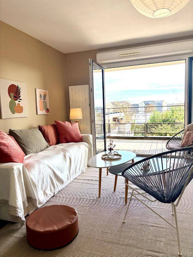 Appartement de vacances pour 4 personnes, avec terrasse et vue