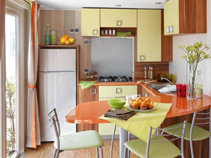 Mobil home pour 6 personnes, avec piscine et bassin pour enfant à Montagnac-Montpezat - 4