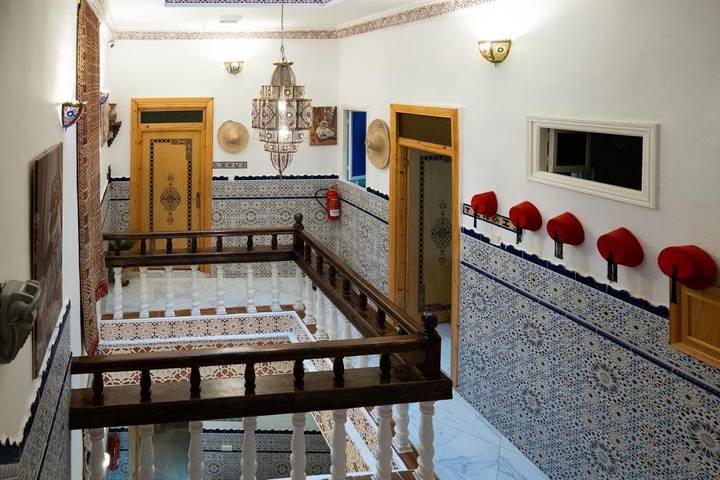 Hôtel pour 2 personnes, avec terrasse au Maroc