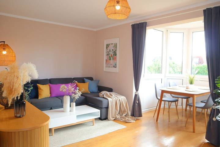 Ferienwohnung für 4 Personen, mit Garten und Sauna