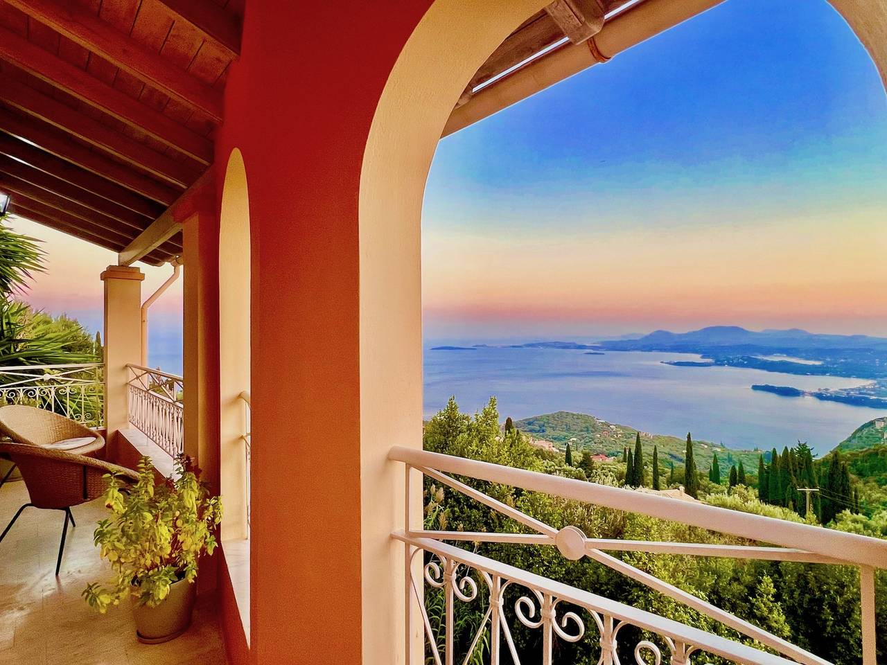 Luxury Villa Azur Natura with private pool in Spartilas, Korfu