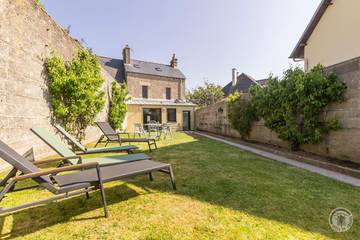 Gîte pour 8 personnes, avec jardin à Barfleur