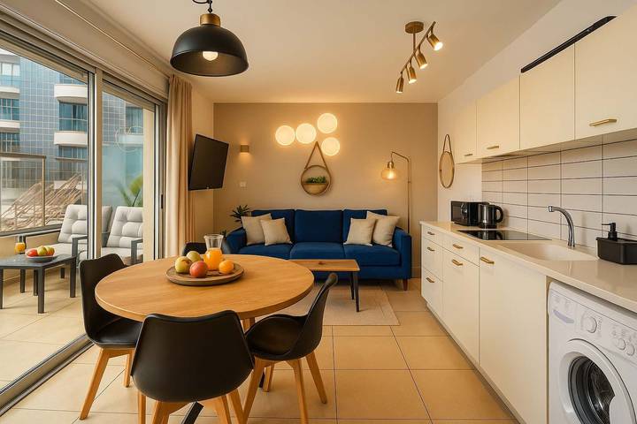 Holiday rental for 6 people, with terrace in Tel Aviv