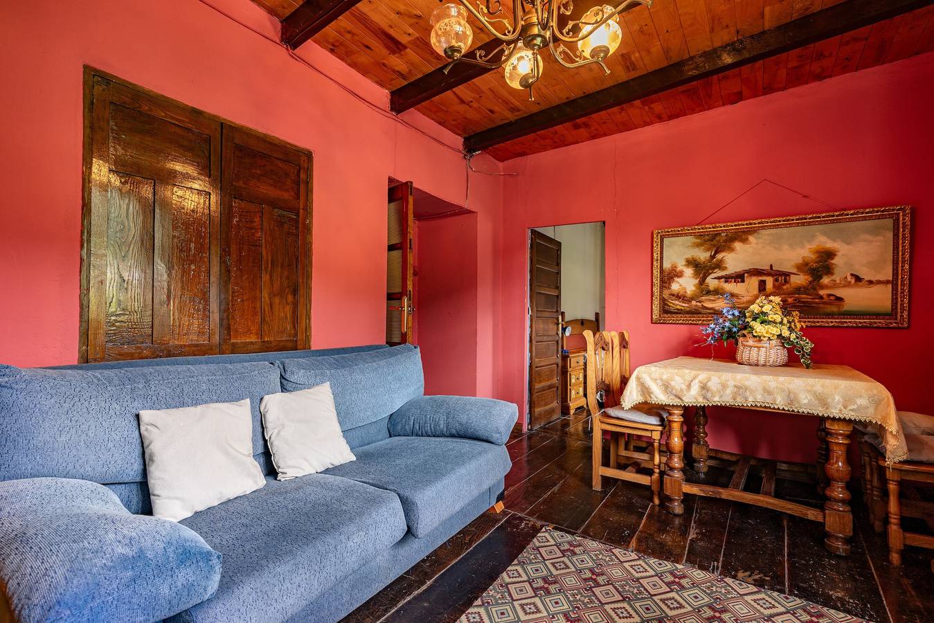 Ferienhaus 'Casa Bartolin' mit privater Terrasse und eigenem Garten in Xedré, Cangas del Narcea