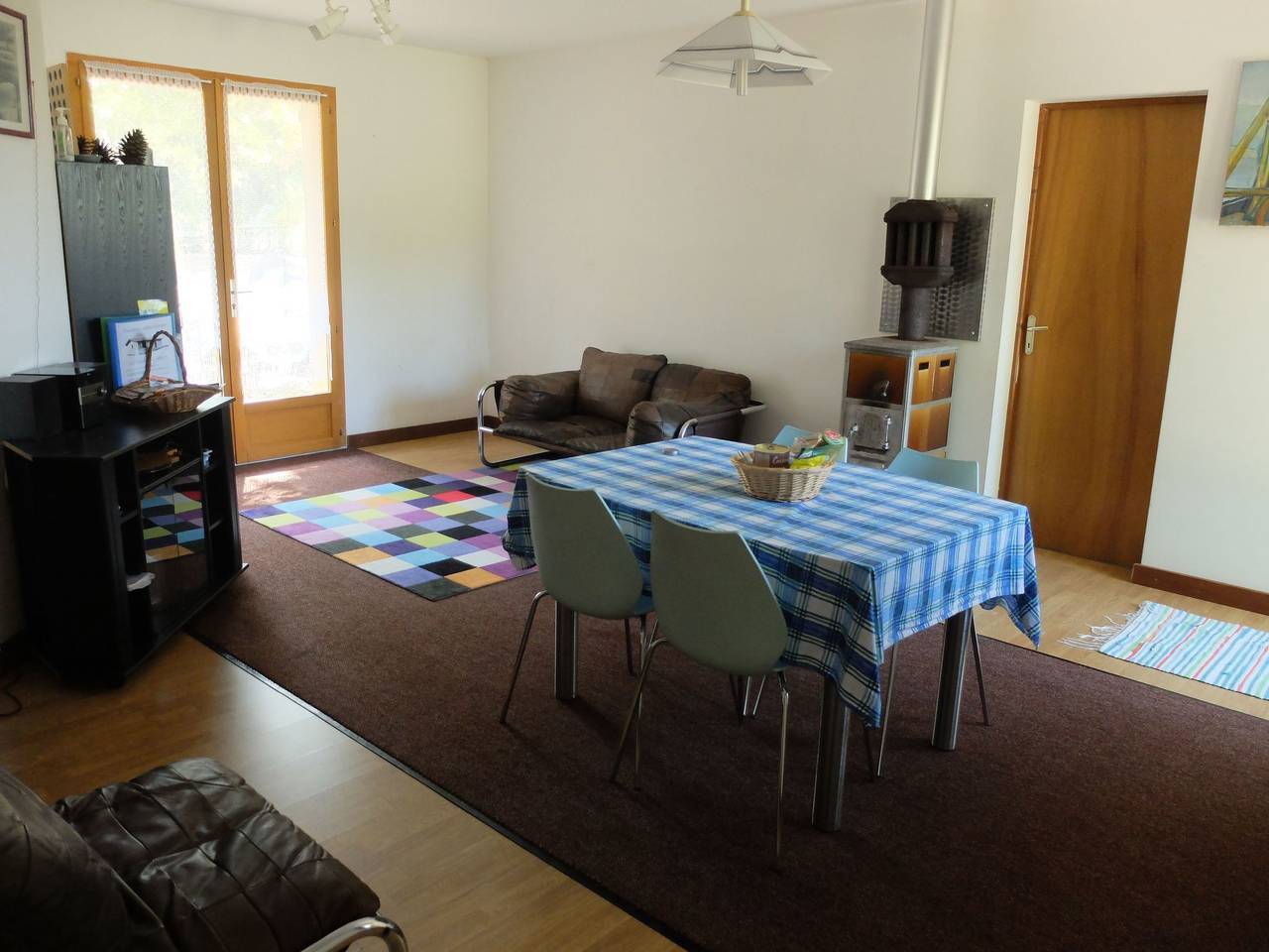 Gemütliches Ferienhäuschen im Grünen mit Terrasse in Mézos, Landes