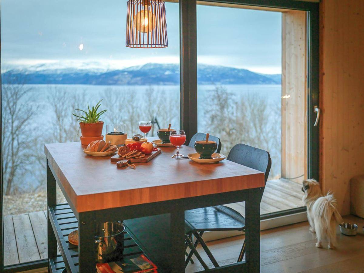 Ganze Wohnung, Hardangerfjord Panorama Cabin with Spectacular Fjord Views in Hardangerfjord