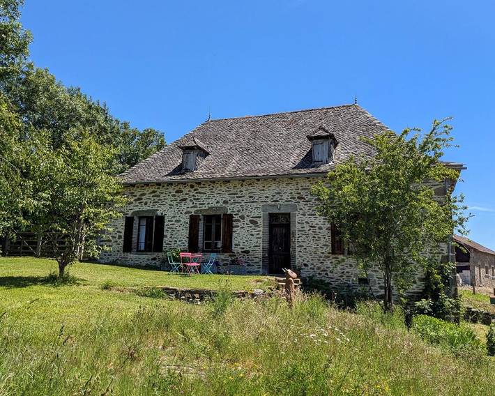 Maison de vacances pour 6 personnes, avec piscine ainsi que vue et jardin