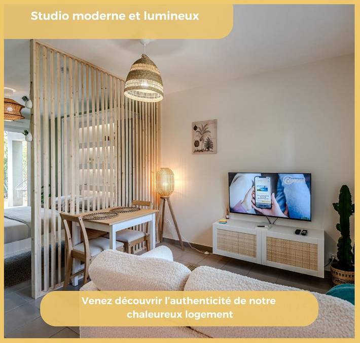Gîte pour 2 personnes, avec terrasse à Vétraz-Monthoux