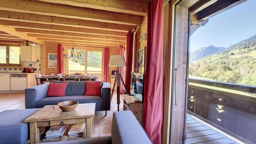 Chalet pour 10 personnes, avec balcon à Le Biot - 2
