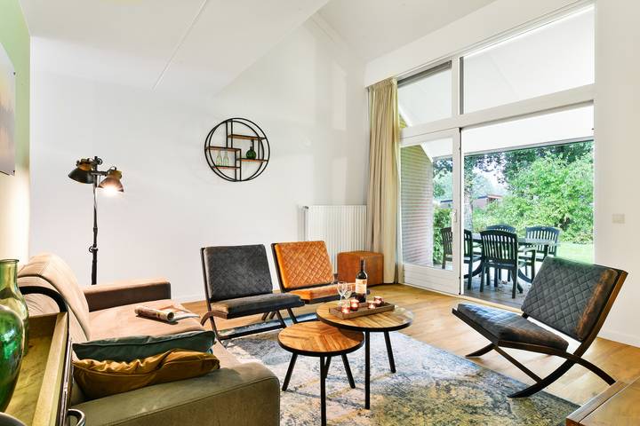 Bungalow für 6 Personen, mit Balkon/Terrasse und Terrasse