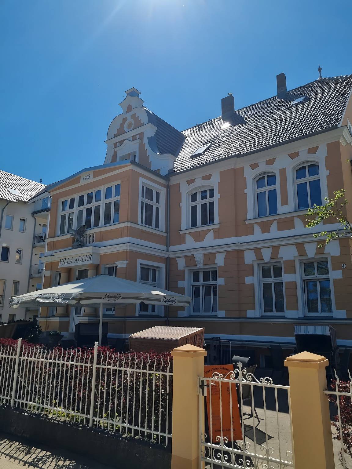 Ganze Wohnung, Ferienwohnung "Villa Adler - Seeblick" mit Blick auf den See in Drei Kaiserbäder, Heringsdorf