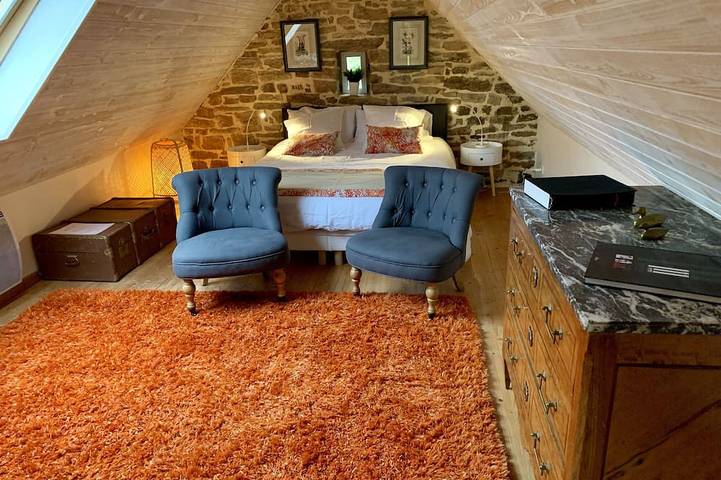 Location de vacances pour 5 personnes, avec jardin à Gouesnach - 2