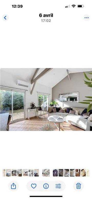 Gîte pour 3 personnes, avec terrasse et jardin, animaux acceptés à Saint-Bonnet-de-Mure