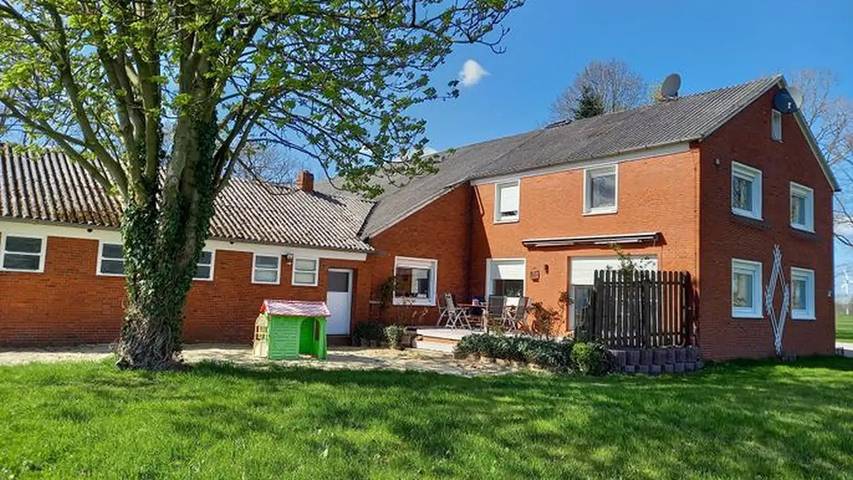 Location de vacances pour 8 personnes, avec terrasse et jardin à Rhauderfehn - 3