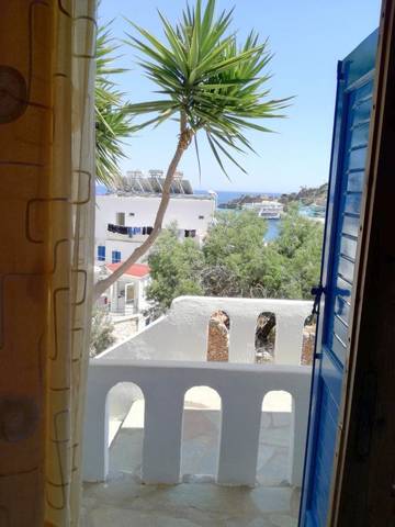 Hôtel pour 2 personnes, avec vue et terrasse dans Loutró