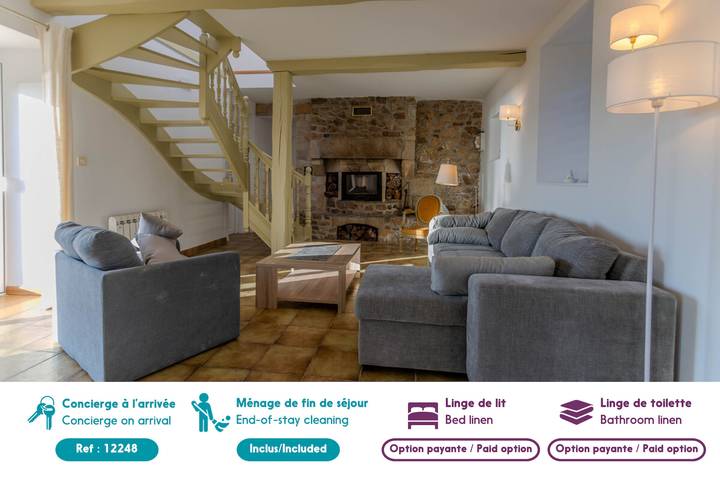 Location de vacances pour 7 personnes, avec jardin et terrasse dans Buguélès - 3