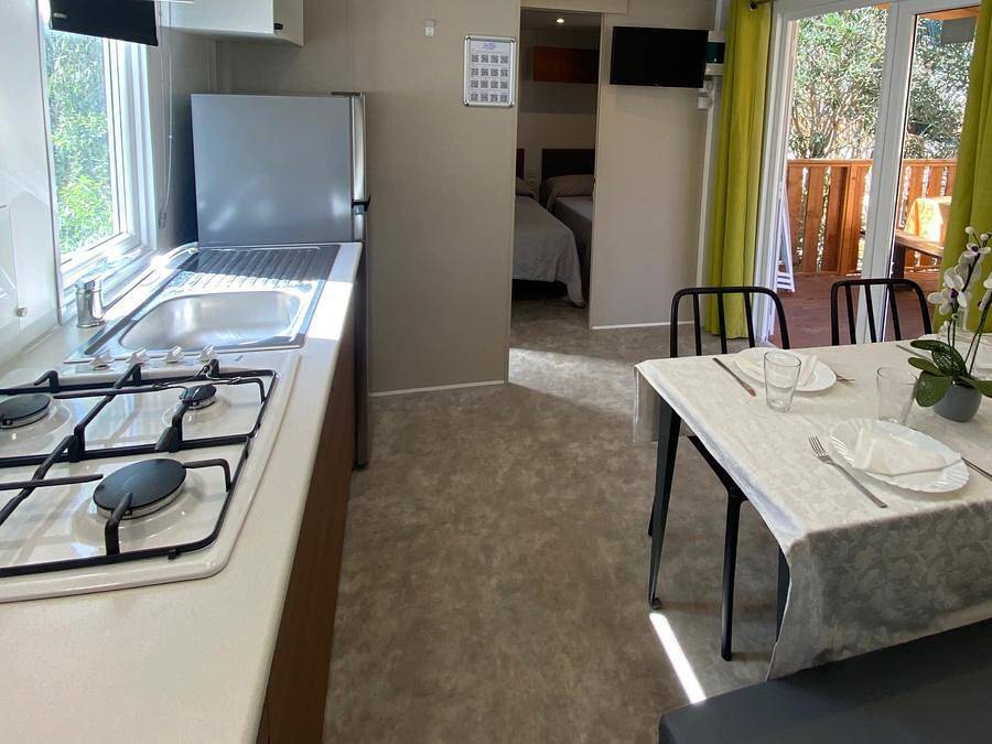 Sos Flores Camping Village - Mobile home 4 persons - Superior Sea Area (Italian style bathroom) in Arbatax, Tortolì