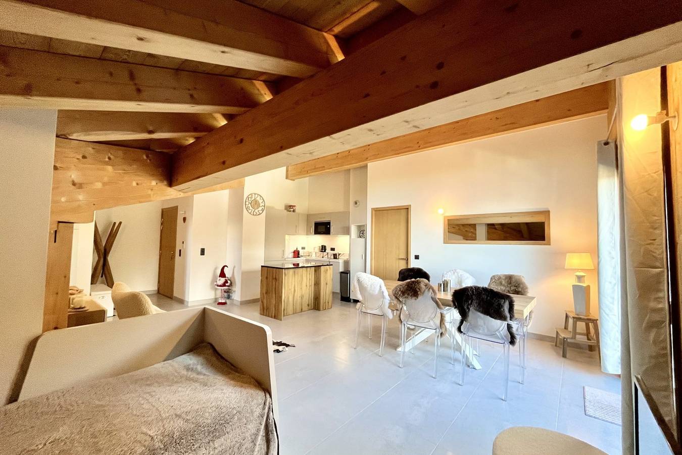 Ganze Wohnung, Comfortable stay 200m from the ski lifts in Combloux, Pays du Mont-Blanc