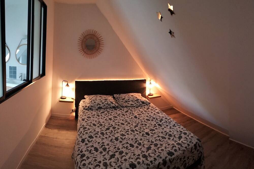 Appartement entier, Chambre en Brière avec jacuzzi proche de Guérande in Saint-Lyphard, Région de Saint-Nazaire