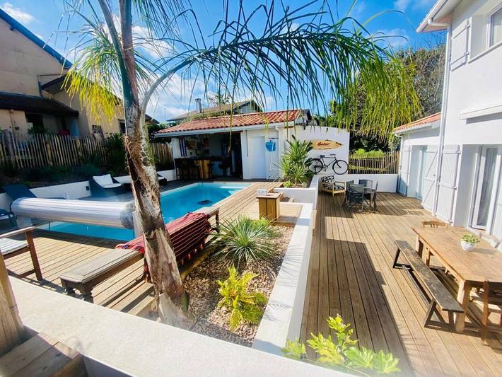 Location de vacances pour 21 personnes, avec terrasse et piscine, animaux acceptés à Bayonne - 4