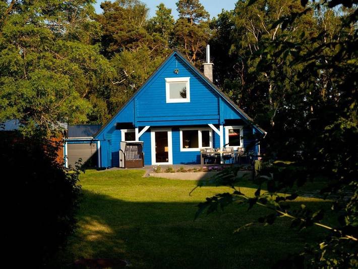 Ferienhaus für 6 Personen, mit Garten und Terrasse sowie Sauna und Seeblick, kinderfreundlich in Saal - 2