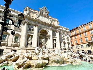 Chambre d’hôte pour 2 personnes, avec terrasse dans Fontaine de Trevi