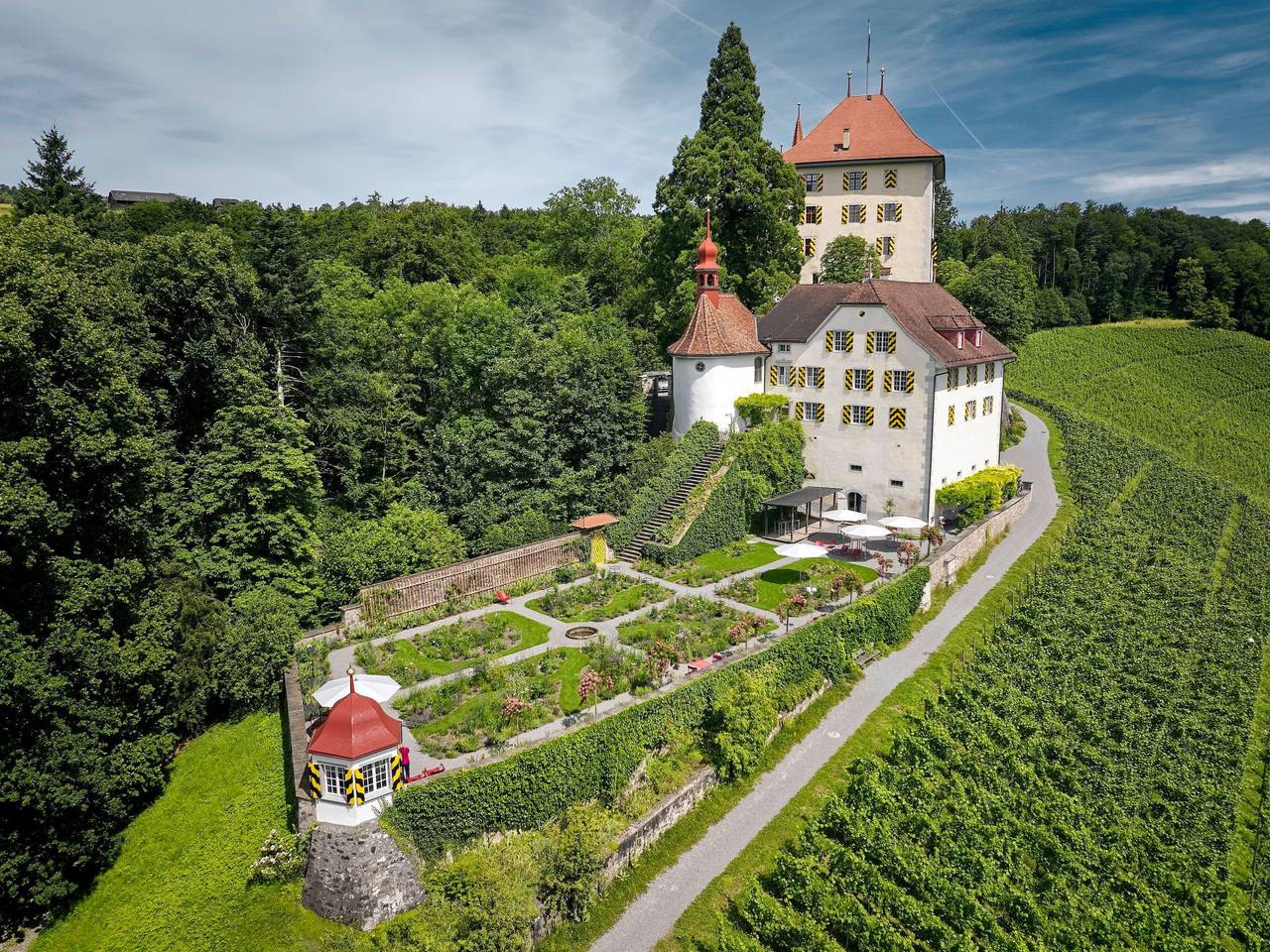 Ganze Wohnung, Schloss Heidegg in Kanton Luzern
