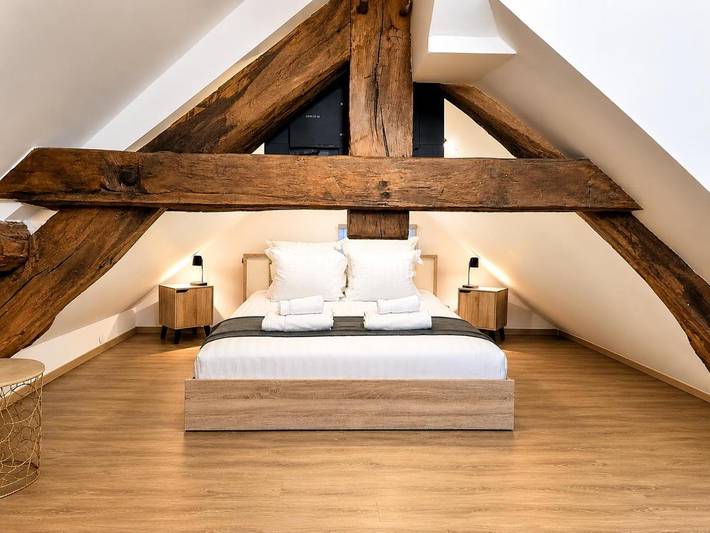 Gîte pour 2 personnes, avec balcon et vue dans Pusey