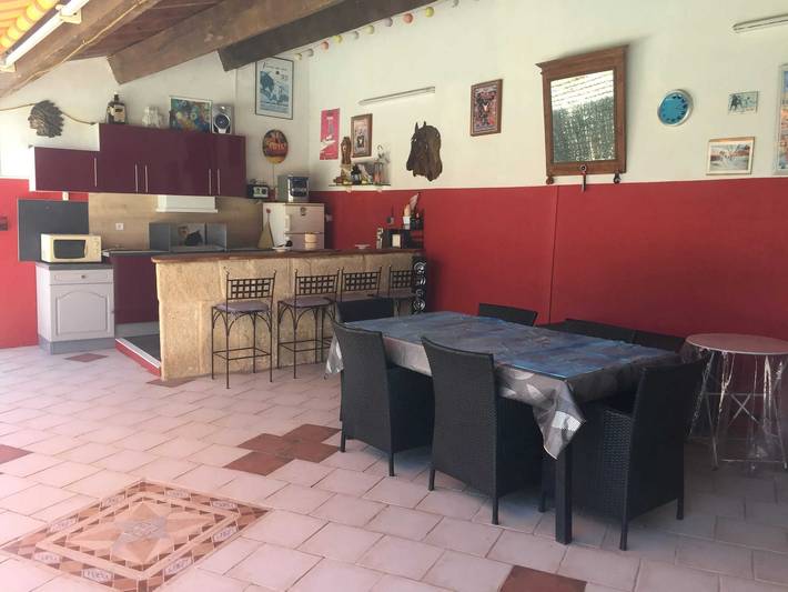 Gîte pour 2 personnes, avec piscine et jardin à Sernhac - 3