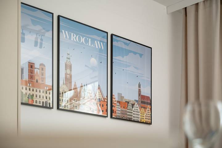 Studio für 2 Personen, kinderfreundlich in Breslau - 3