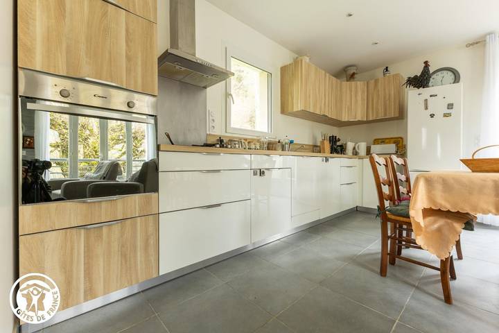 Gîte pour 4 personnes, avec jardin