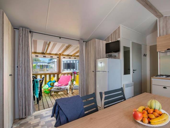 Camping Le Bel Air  - Mobilheim 8 personen - Quattro in Château-d'Olonne, Les Sables-d'Olonne