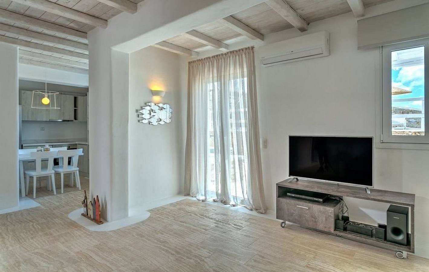 Dazzling Mykonos Villa | Villa Myrtle | 1 Bedroom | Spacious Furnished Sun Terrace | Private Outdoor Pool | Breathtaking Sea Views | Elia in Mykonos